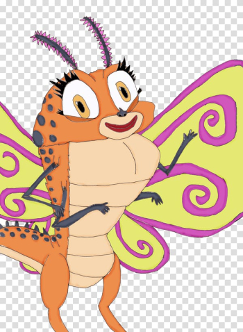 Butterfly DreamWorks Animation Godzilla Animated film Monster, butterfly transparent background PNG clipart