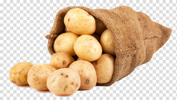 Potato Gunny sack Food, potato transparent background PNG clipart