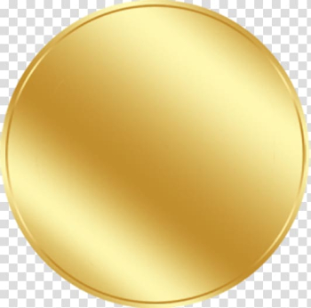 Round gold-colored graphic illustration, Circle Computer file, Bottom gold, gold circle, round transparent background PNG clipart