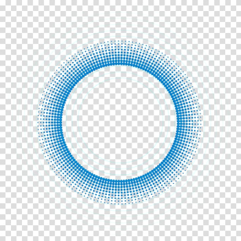 Round blue frame illustration, Blue Circle Pattern, Circle border transparent background PNG clipart