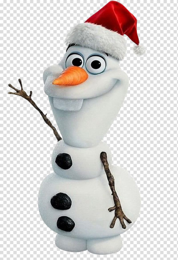 Disney Olaf wears red and white Christmas hat , Frozen: Olafs Quest Kristoff Elsa Anna, Frozen Olaf Pic transparent background PNG clipart