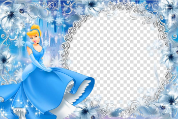 Cinderella illustration, Snow White frame Disney Princess, Cinderella File transparent background PNG clipart