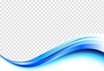 , Blue wavy border, blue and white wave logo transparent background PNG clipart