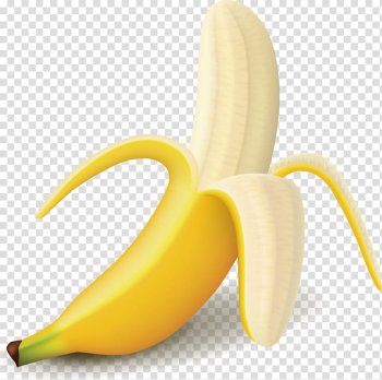 Yellow banana , Banana Fruit Icon, banana transparent background PNG clipart