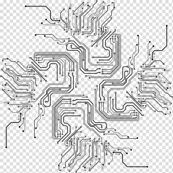 Circuit lines,line,Creative, white and gray abstract transparent background PNG clipart
