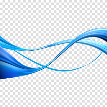 Blue smoke , Euclidean Blue Wind wave, wave transparent background PNG clipart