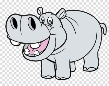 Animal , Hippopotamus Free content .xchng , Cute Hippo transparent background PNG clipart