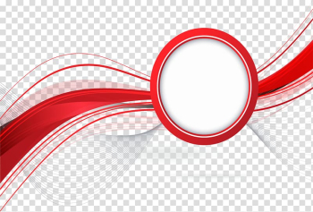 Red Line Abstraction, Red abstract report cover page, red and white transparent background PNG clipart