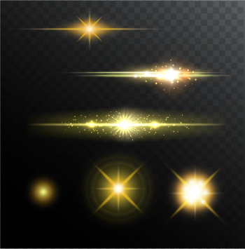 Stage lighting Halo, Shine light effect , yellow spark illustration transparent background PNG clipart