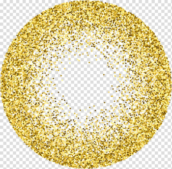 Gold Glitter Circle, Gold sequins, round gold glitter transparent background PNG clipart