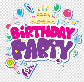 Childrens party Billabong Zoo Birthday Party favor, Birthday Celebration transparent background PNG clipart