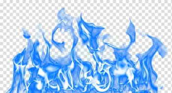 Blue flame digital illustration, Fire , Blue Fire transparent background PNG clipart