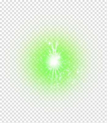 Green sparkle light , Fire Explosion Icon, Green star light effect element transparent background PNG clipart