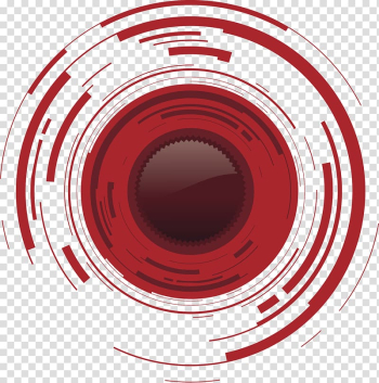 Red logo illustration, Camera lens , graphic lens transparent background PNG clipart