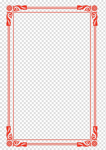 Red frame , New Years Day frame New Years Eve, New Year Border background poster design free transparent background PNG clipart