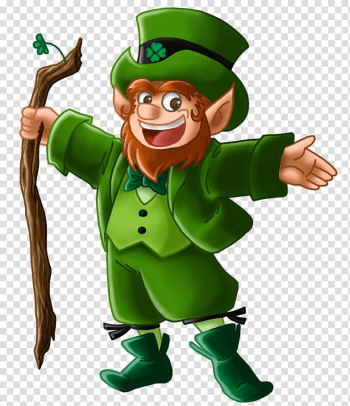 Irish people Leprechaun Luck Game Saint Patrick\'s Day, leprechaun transparent background PNG clipart