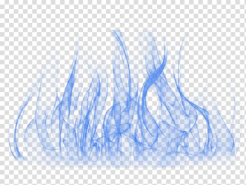 Blue flame illustration, Blue Flame , Smoke transparent background PNG clipart