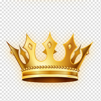 Gold crown , Crown , Golden Crown transparent background PNG clipart