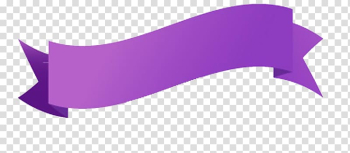 Purple, purple ribbon transparent background PNG clipart