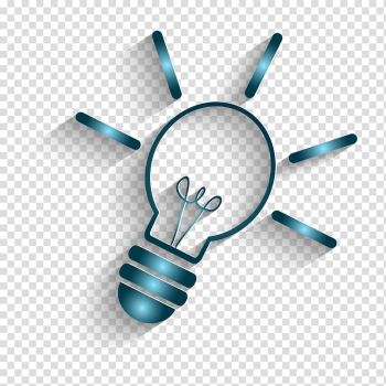 Green light bulb illustration, Nepal General knowledge Quiz Test, Blue light bulb transparent background PNG clipart