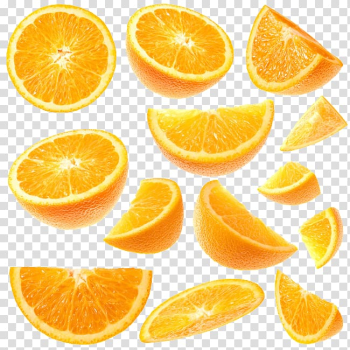 Slices of tangerine fruit illustration, Tangerine Grapefruit Orange Slice, orange transparent background PNG clipart