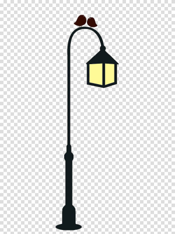 Black lamp post illustration, Street light Light fixture Candelabra Icon, Hand painted street light poles transparent background PNG clipart