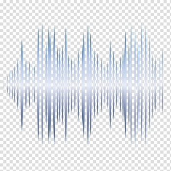 Audio line , Sound Acoustic wave, Blue sonic transparent background PNG clipart