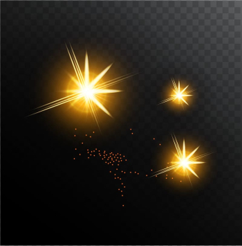 Fireworks , Light Euclidean , Golden shine light effect transparent background PNG clipart