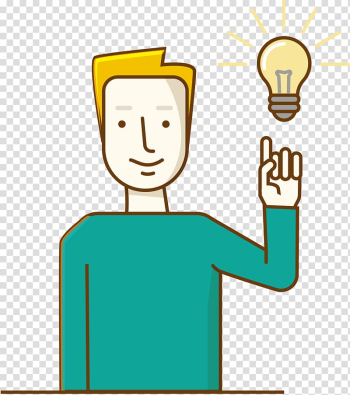 Man with light bulb , Innovation Idea , Business Thinking transparent background PNG clipart