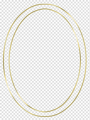 Oval gold frame illustration, Mirror frame Euclidean , Mirror Border transparent background PNG clipart