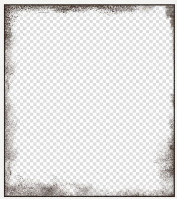 Creative black frame transparent background PNG clipart