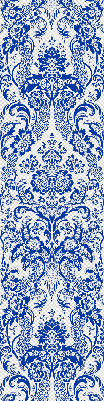 Huadi Blue and white pottery Moutan peony, Classical Chinese blue and white porcelain pattern shading pattern peony, blue abstract painting transparent background PNG clipart