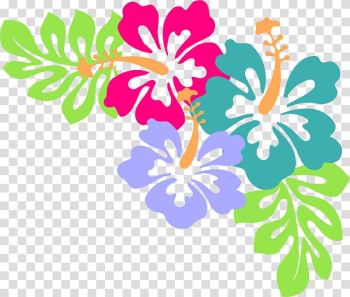 Hawaiian , flower tropical transparent background PNG clipart