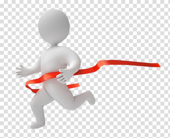 Man in finish line animation, Running illustration , 3d villain rushed to the finish line transparent background PNG clipart