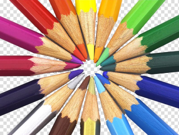 Colored pencil , Colorful pencil transparent background PNG clipart