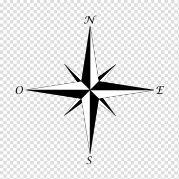 Compass rose North, compass transparent background PNG clipart