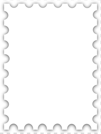 White frame board, Postage Stamps Frames Mail Printing , Postage transparent background PNG clipart