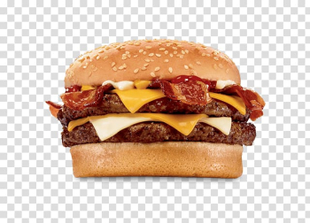 Cheeseburger Buffalo burger Whopper Breakfast sandwich Slider, bacon burguer transparent background PNG clipart