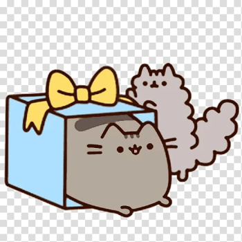 Cat Pusheen Kitten Gift, Cat transparent background PNG clipart