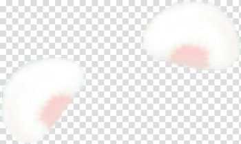 MOCHI SOFT, white animal ears illustration transparent background PNG clipart