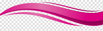 Es en, pink curved line transparent background PNG clipart