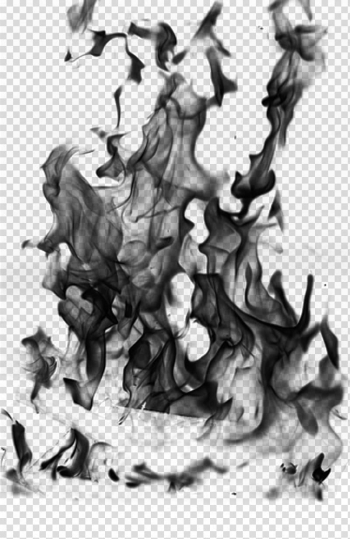 For Flame Brushes, black smoke illustration transparent background PNG clipart