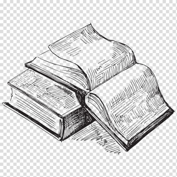 Drawing Used book, book transparent background PNG clipart