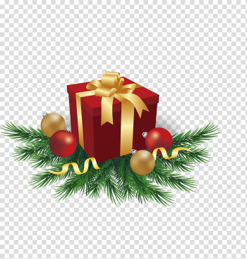 Christmas ornament Feliz Natal Gift New Year, Christmas transparent background PNG clipart