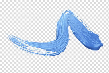 Blue paint illustration, Oil painting Oil painting Paintbrush, paint stroke transparent background PNG clipart