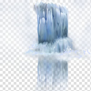 Water explosion, Water Desktop , A three-dimensional waterfall; a flowing line transparent background PNG clipart