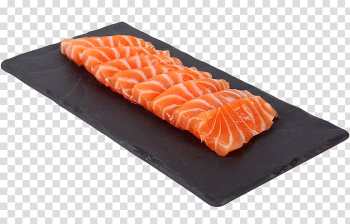 Sashimi Sushi Smoked salmon Japanese Cuisine Onigiri, sushi transparent background PNG clipart