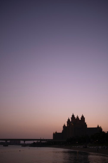 Silhouette of Building during Sunset Â· Free Stock Photo