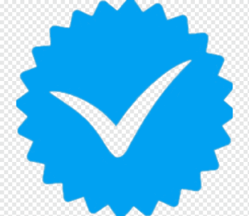 blue check logo, Social media Instagram Verified badge Symbol Computer Icons, social media, blue, leaf, influencer Marketing png