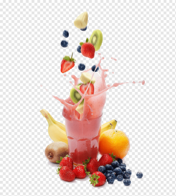 Smoothie Milkshake Health shake Weight loss Dieting, fruit juice, strawberries and black berries, food, recipe, frozen Dessert png